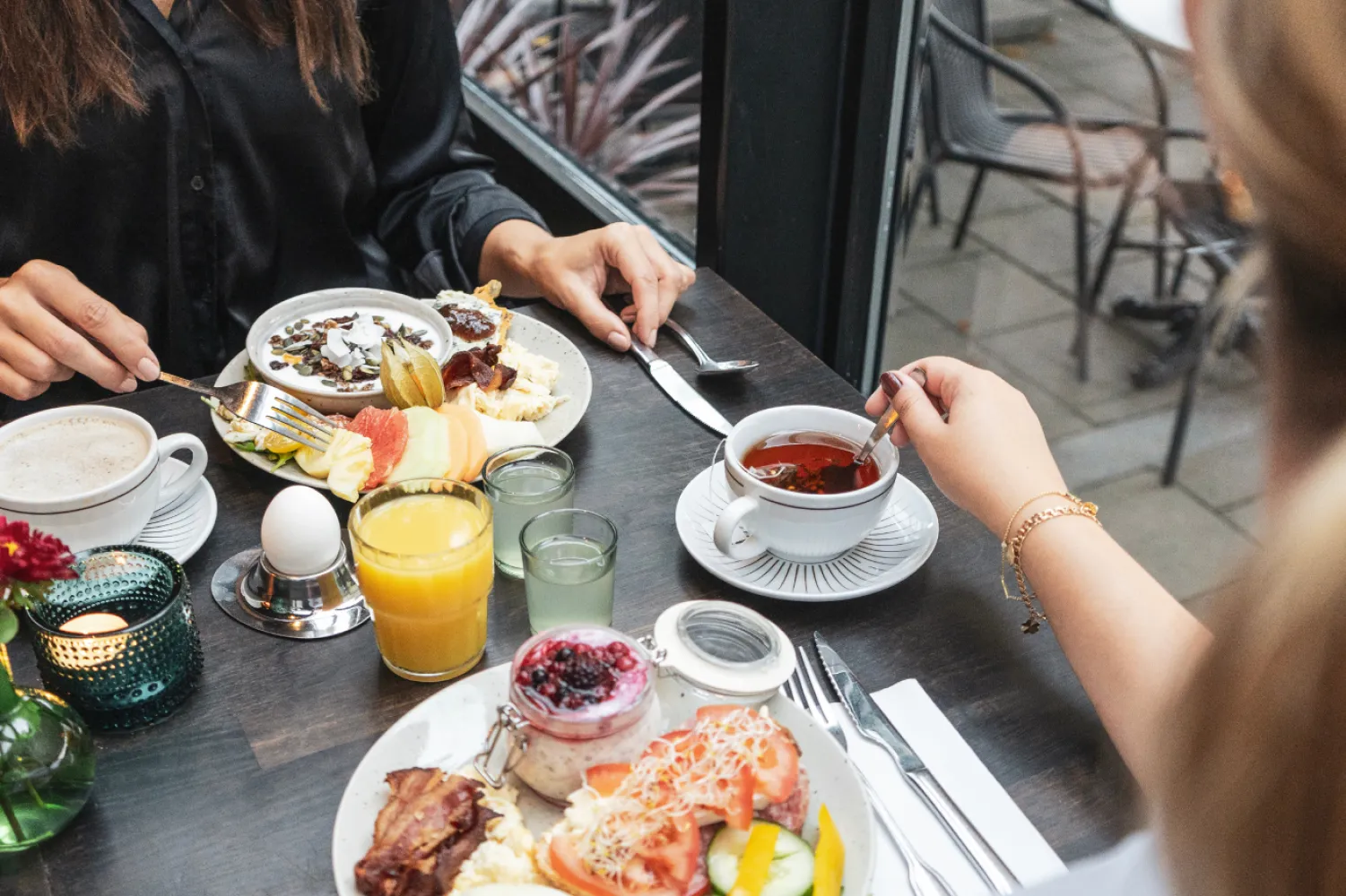 Frukost på Hotell Onyxen