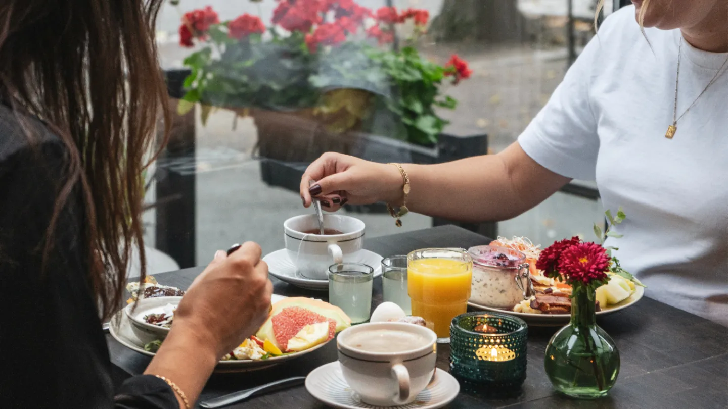 Frukost på Hotell Onyxen